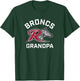 Rider University Broncs Arched Grandpa T-Shirt - T-Shirt | Forest