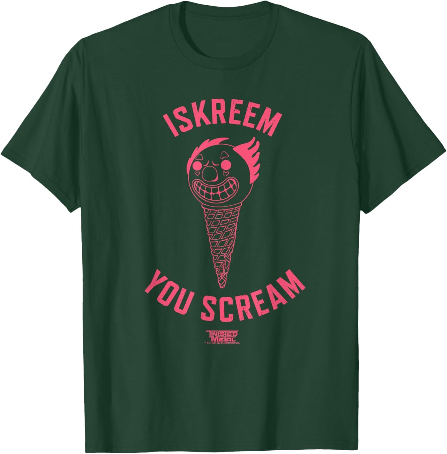 Twisted Metal ISkreem - Officially Licensed T-Shirt - T-Shirt | Forest