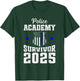 Police Academy Survivor 2025 Graduation Police School T-Shirt - T-Shirt | Forest