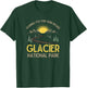 Going-To-The-Sun Road Glacier National Park Retro Montana T-Shirt - T-Shirt | Forest