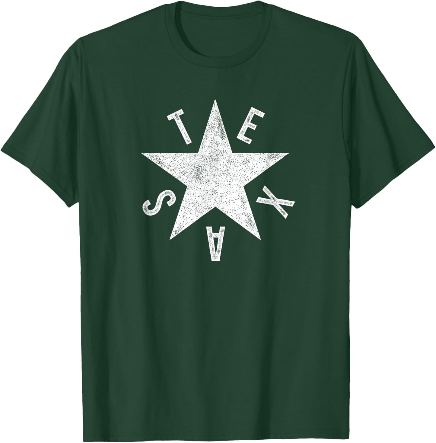 Texas Star 1836 Lorenzo de Zavala Texas Zavala Flag T-Shirt - T-Shirt | Forest