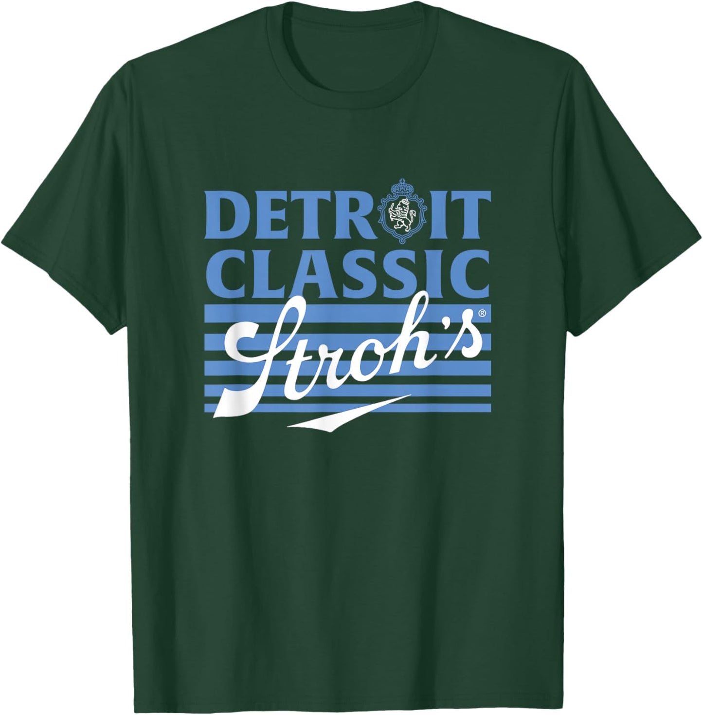 Stroh's Style - Detroit Classic T-Shirt - T-Shirt | Forest