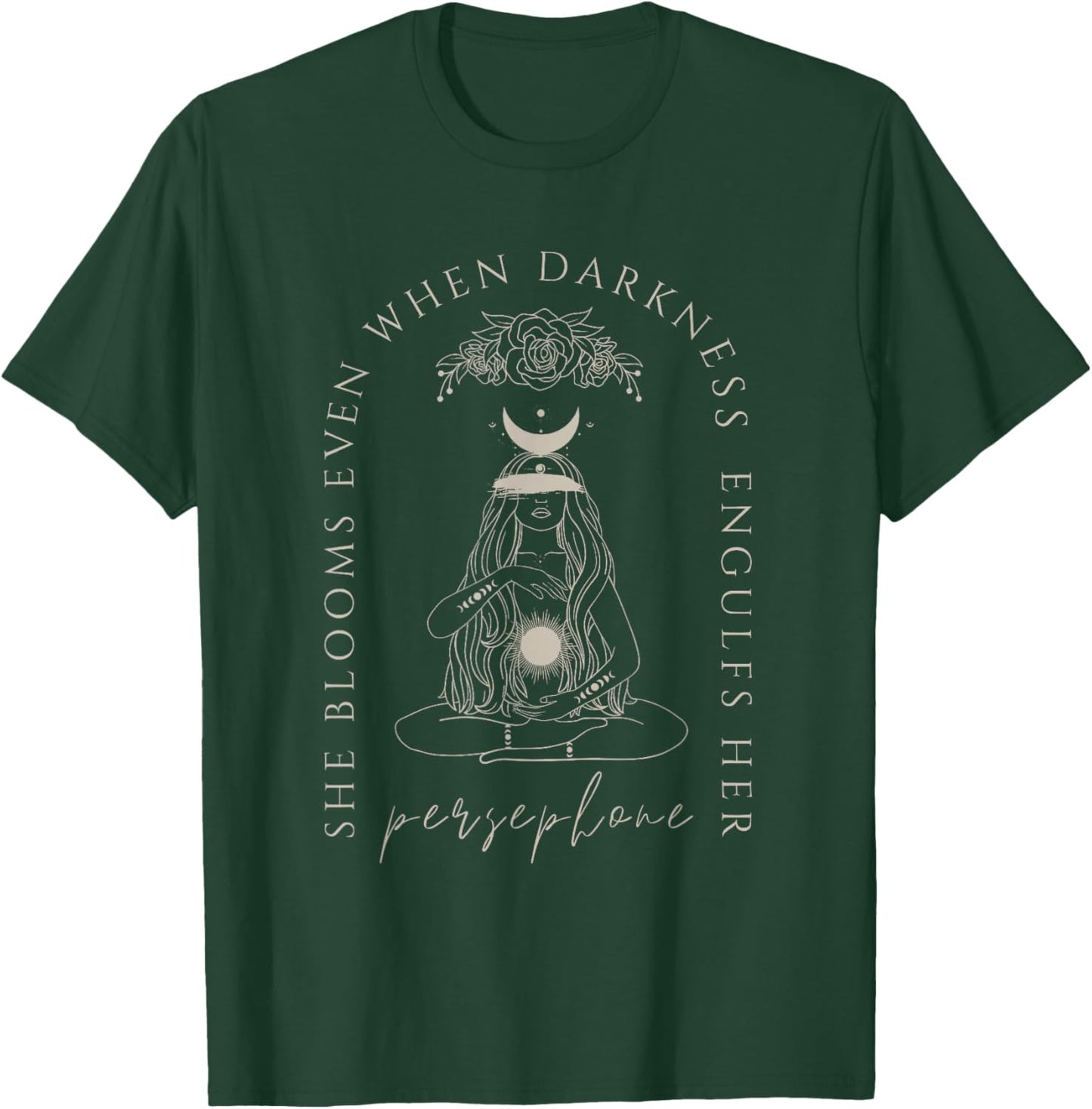 Hades And Persephone Mythology Persephone's Pomegranate T-Shirt - T-Shirt | Forest
