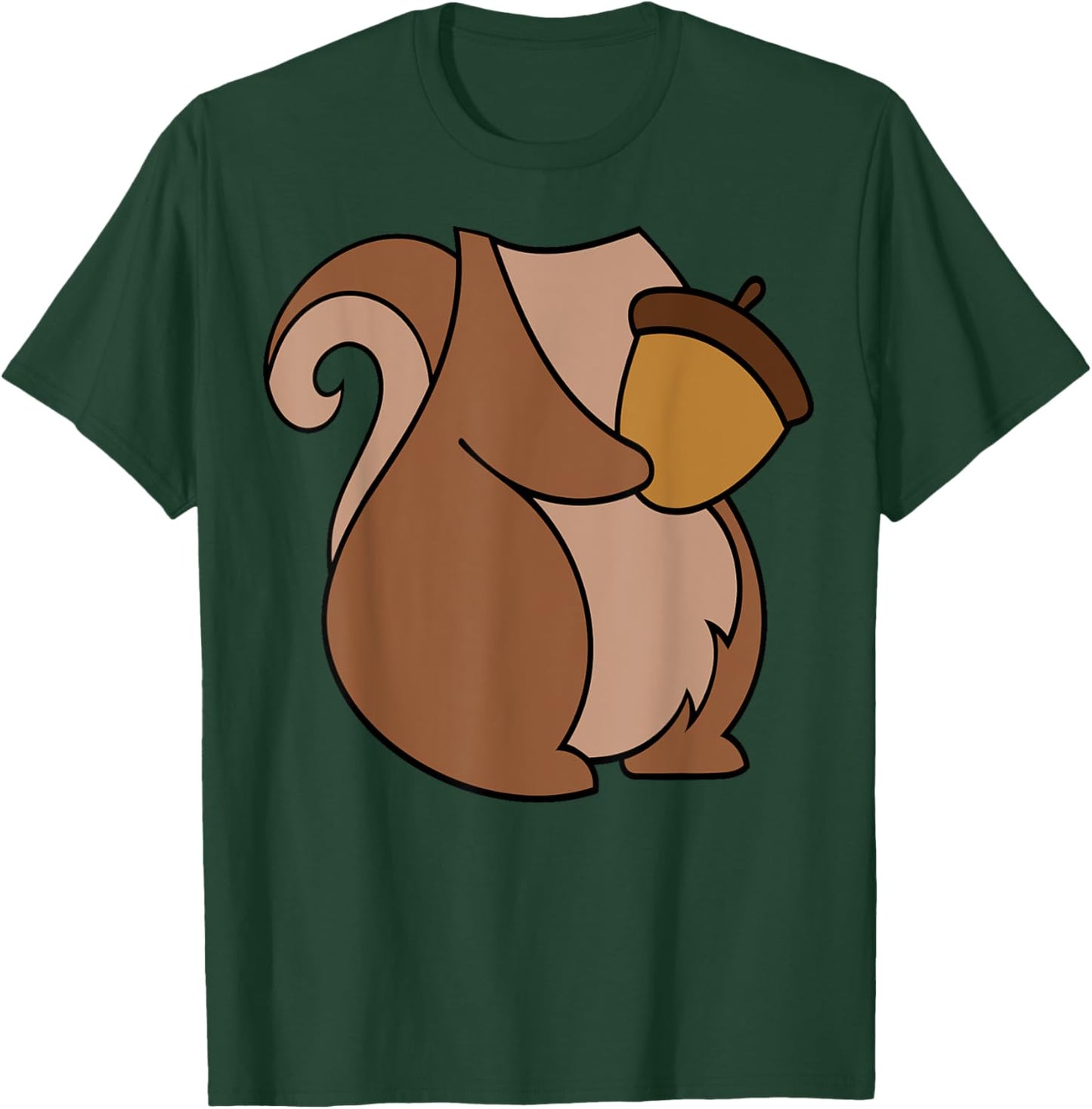 Squirrel Costume Quick Costume Squirrel T-Shirt - T-Shirt | Forest