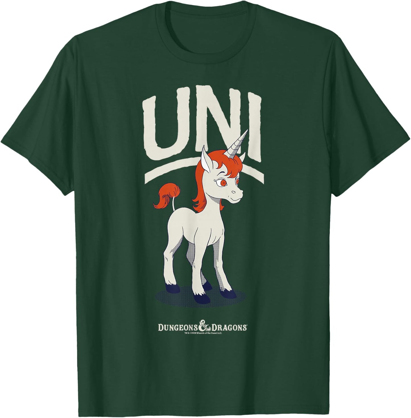 Dungeons & Dragons Uni Simple Portrait T-Shirt - T-Shirt | Forest