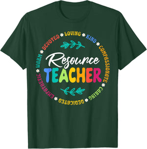 Resource Teacher Appreciation Women T-Shirt - T-Shirt | Forest
