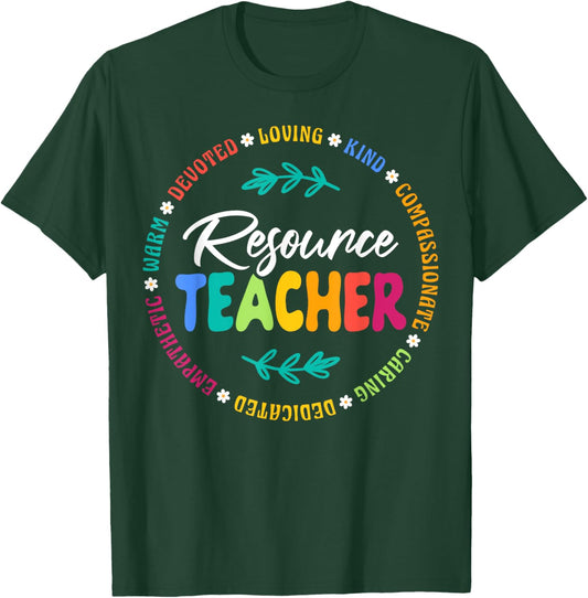 Resource Teacher Appreciation Women T-Shirt - T-Shirt | Forest
