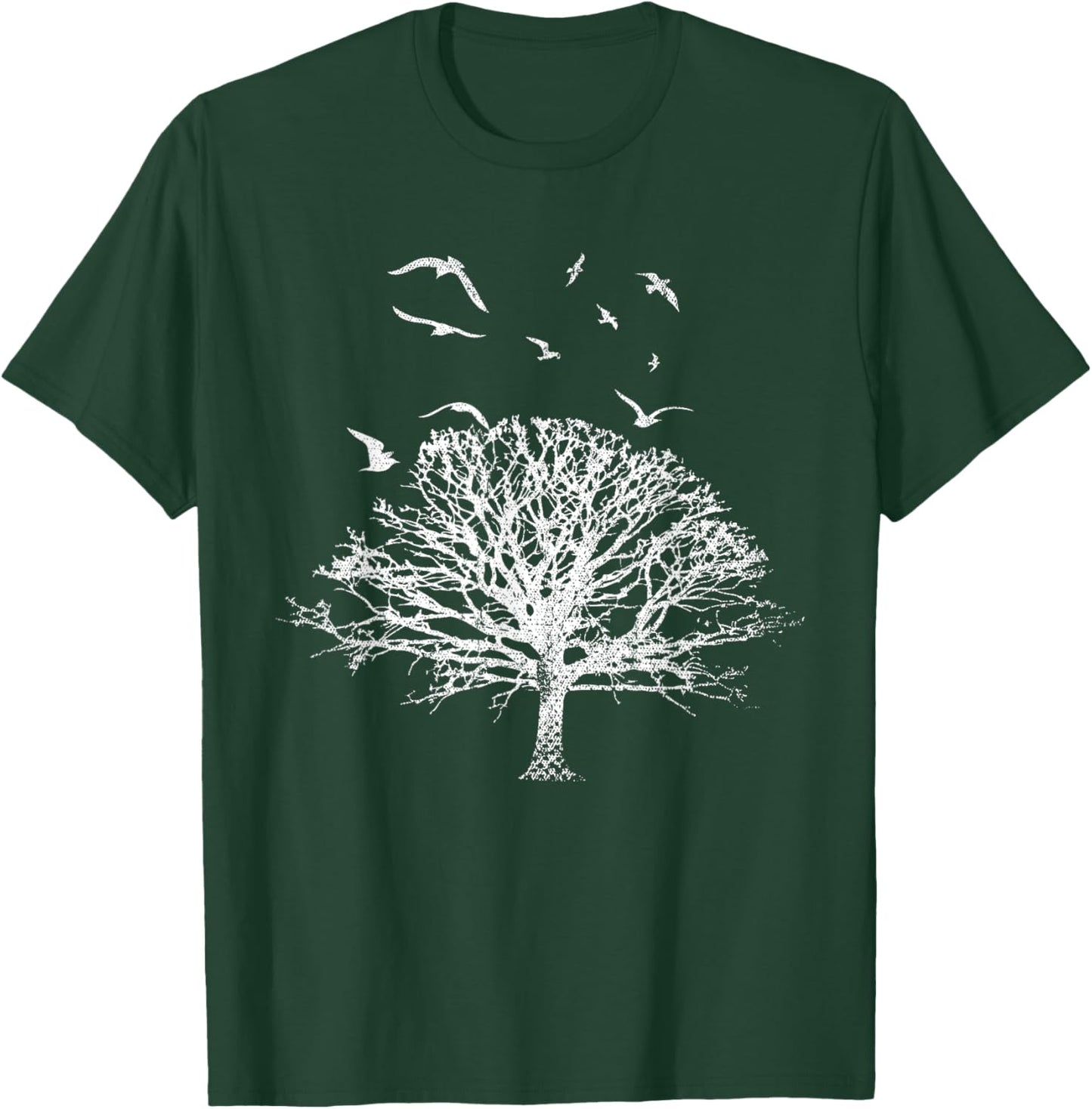 Flock Of Birds Outdoor Wildlife Nature Forest T-Shirt - T-Shirt | Forest