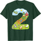 Farm Animals second birthday Party theme number two T-Shirt - T-Shirt | Forest