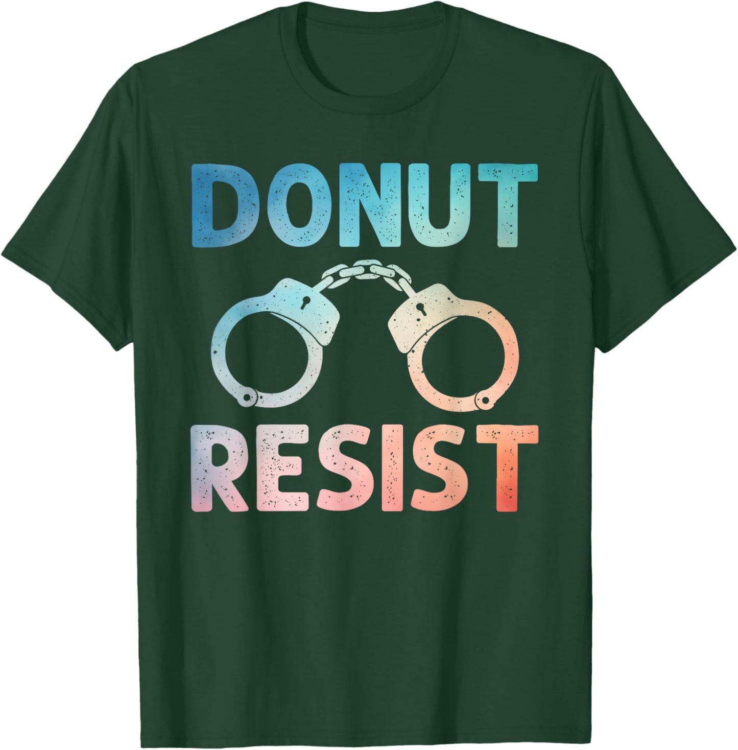 Funny Police Officer Design Women Cop Police Officer T-Shirt - T-Shirt | Forest
