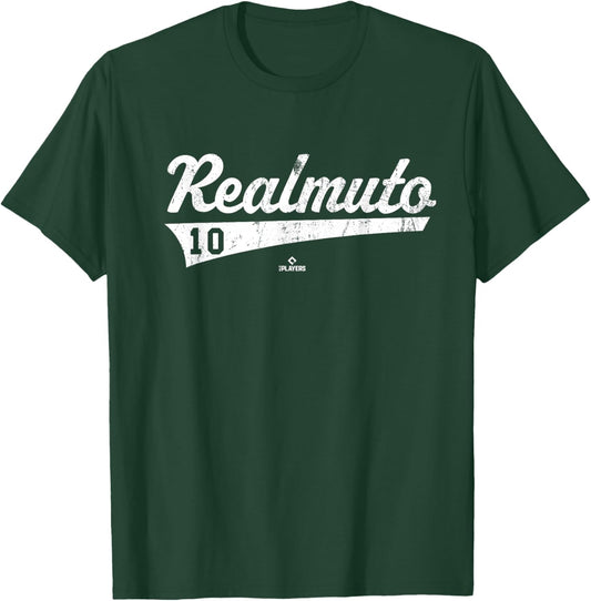Vintage Gameday JT Realmuto Philadelphia MLBPA T-Shirt - T-Shirt | Forest