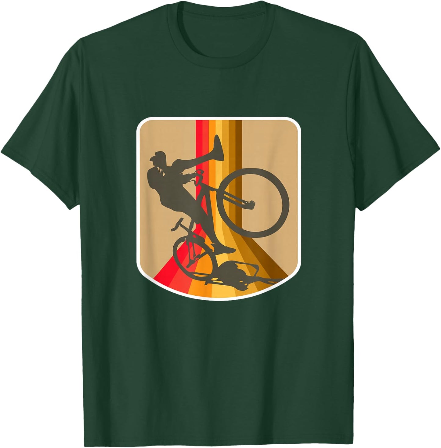 Bike Ride Out Se Wheelie Swerving Big Wheel Bmx T-Shirt - T-Shirt | Forest