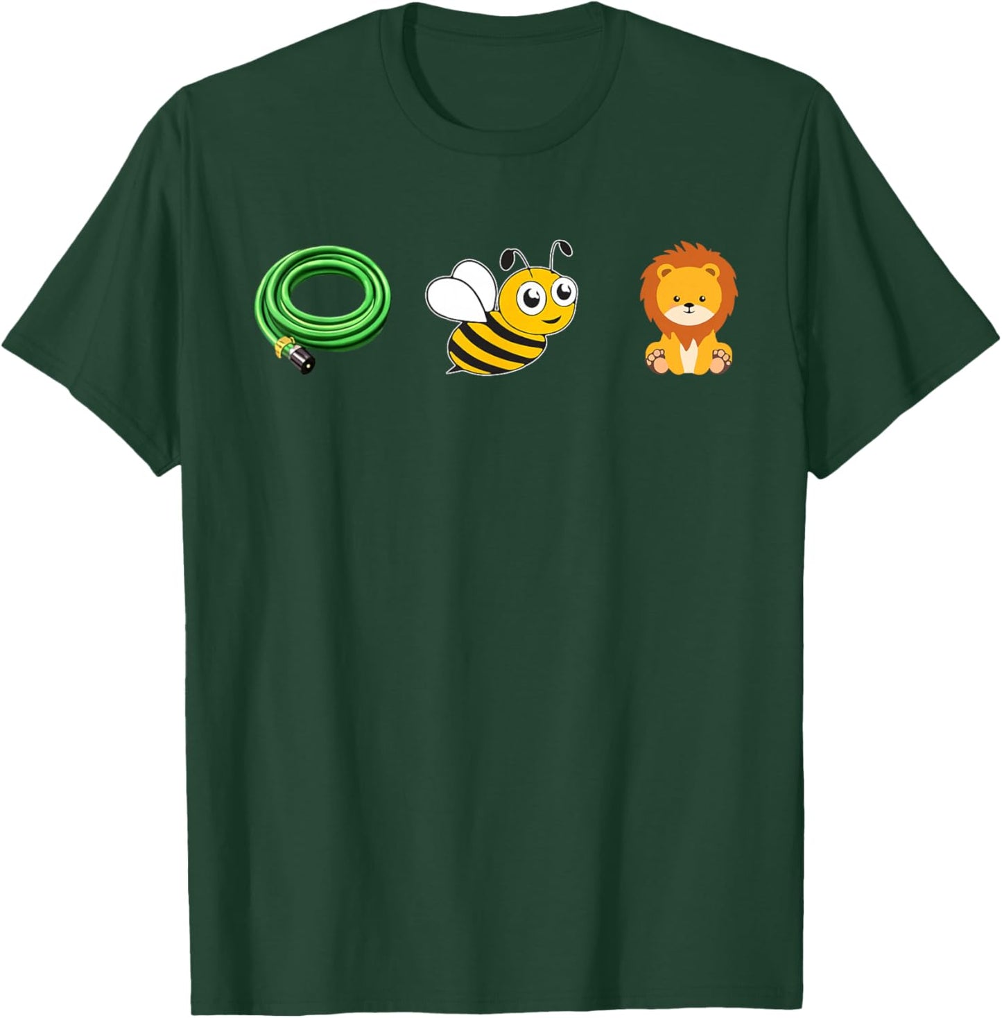 Hose Bee Lion Funny Ho's Be Lying Graphic Animal Saying T-Shirt - T-Shirt | Forest
