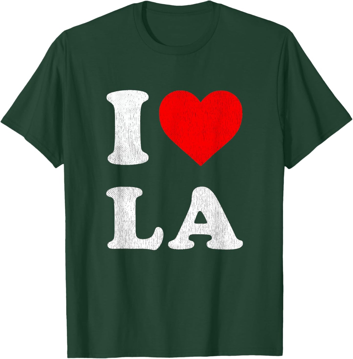 I Heart LA Souvenir I Love Los Angeles T-Shirt - T-Shirt | Forest
