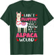 Llama Nurse I Aint Fluffin Your Pillow But Alpaca Wound Nurs T-Shirt - T-Shirt | Forest