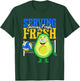 Avocado Volleyball Serving Fresh T-Shirt - T-Shirt | Forest