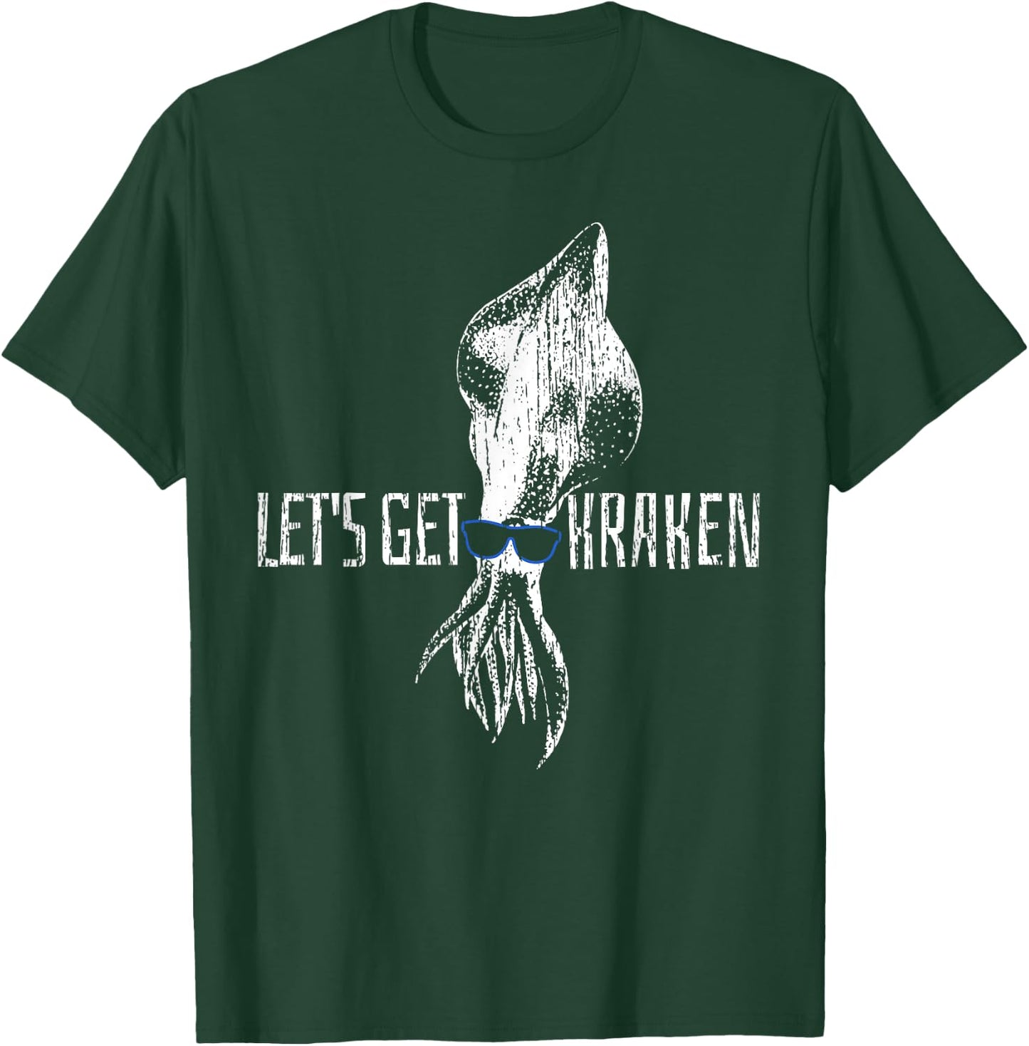 Squid Marine Biology T-Shirt - T-Shirt | Forest