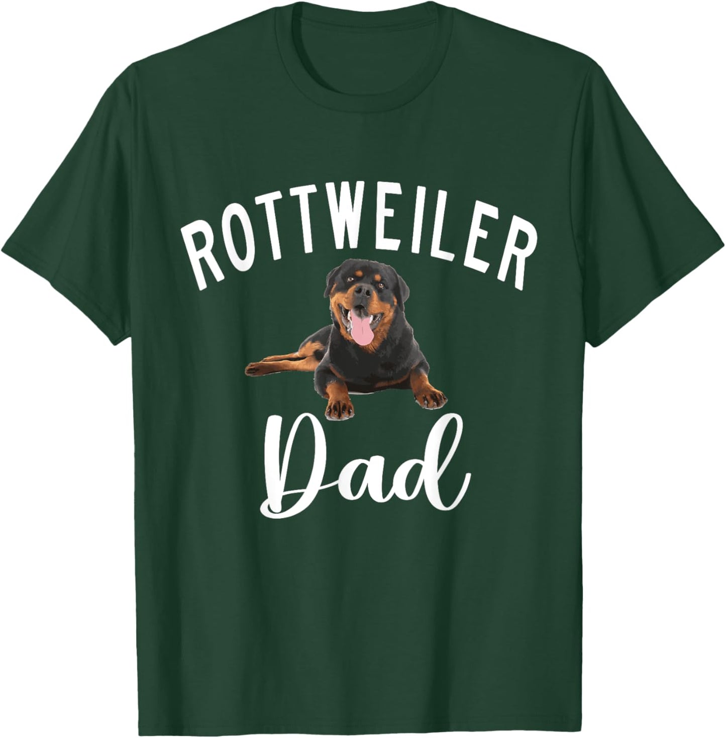 Rottweiler Dad T-Shirt - T-Shirt | Forest