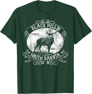 Black Hills South Dakota Deer T-Shirt - T-Shirt | Forest