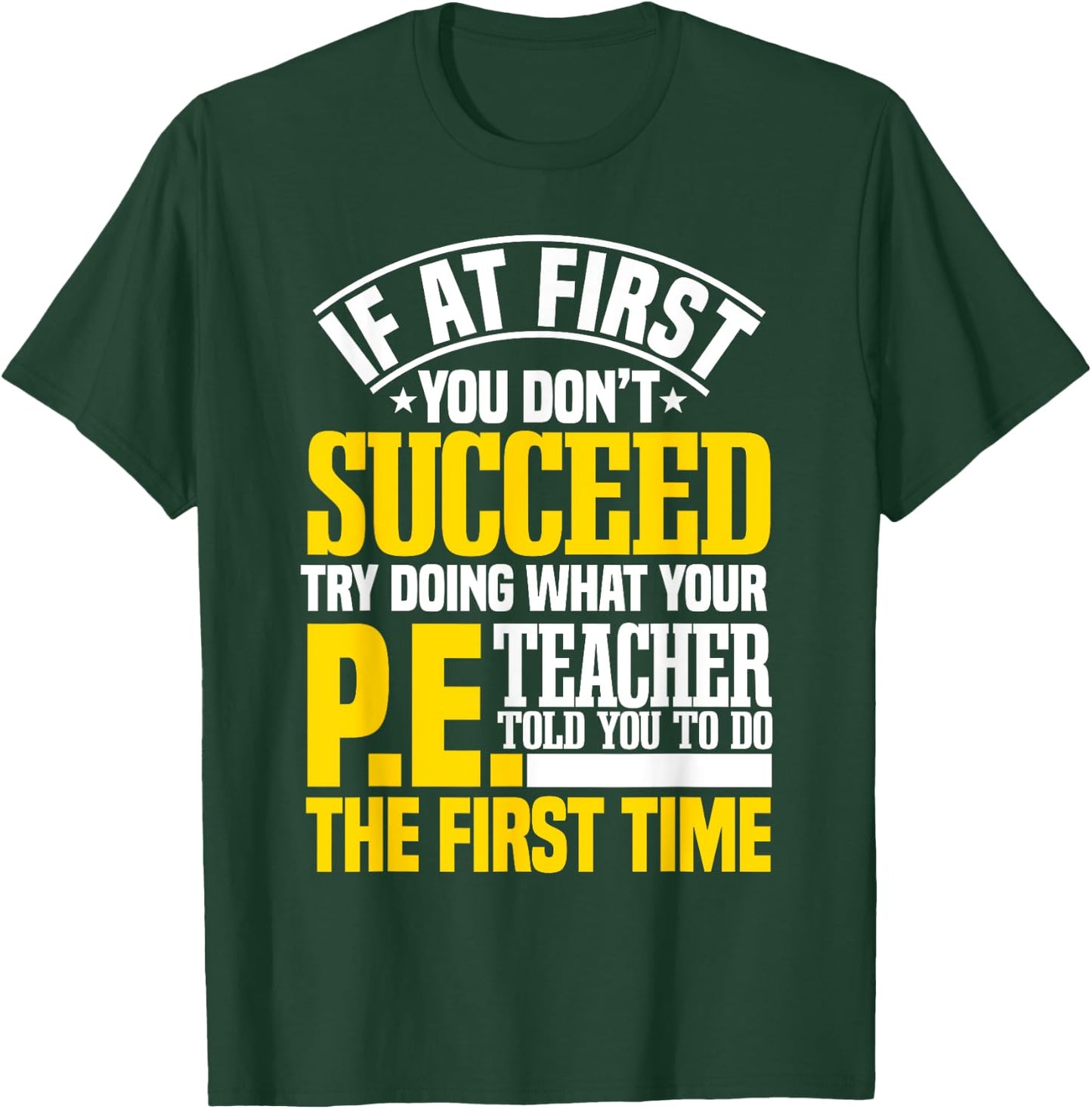 PE Teacher Gym Coach Instructor Physical Education Sport Women Kids T-Shirt - T-Shirt | Forest