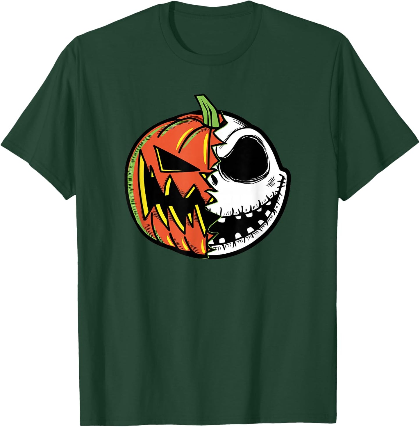 Disney The Nightmare Before Christmas Pumpkin Face T-Shirt - T-Shirt | Forest
