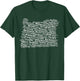 Oregon Breweries T-Shirt - T-Shirt | Forest