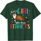 Just A Girl Who Loves Ferrets Shirt Ferret Gift T-Shirt - T-Shirt | Forest