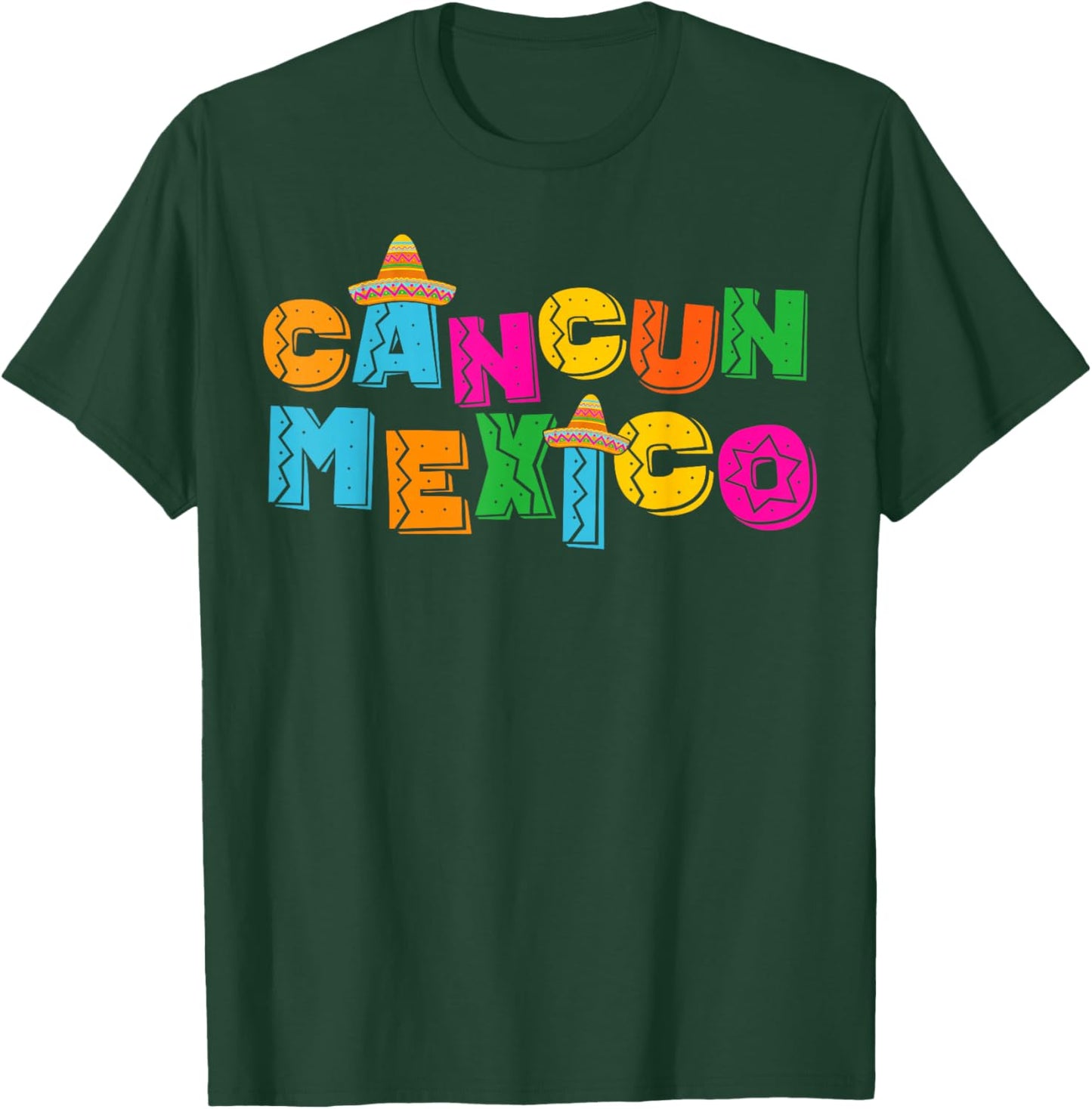 Cancun Mexico T-Shirt - T-Shirt | Forest
