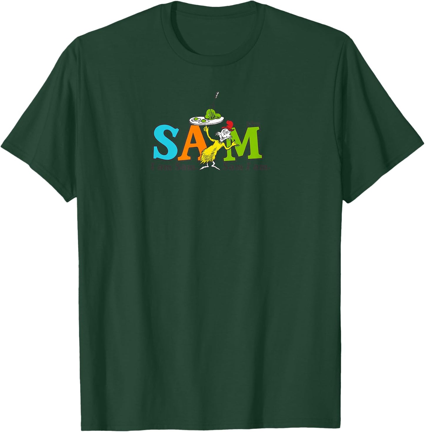 Dr. Seuss Green Eggs and Ham SAM T-Shirt - T-Shirt | Forest