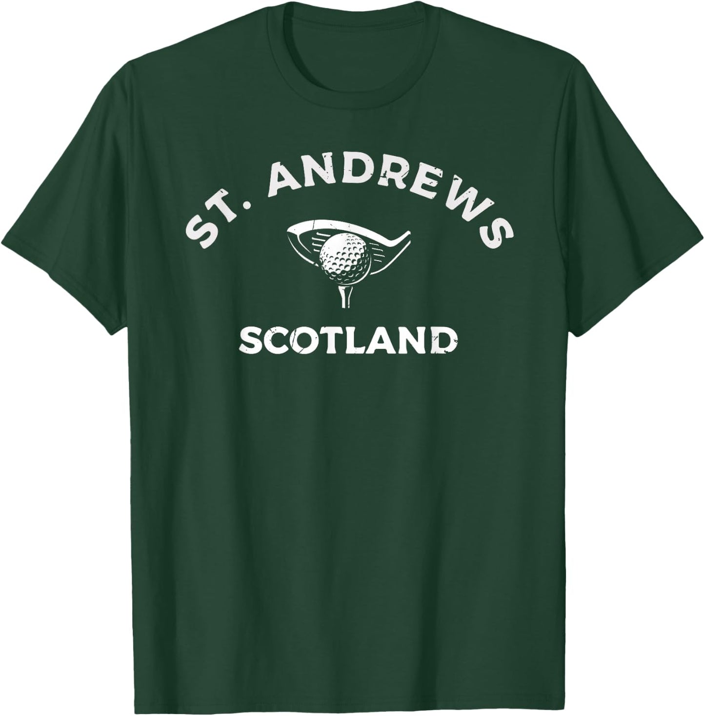 St. Andrews Scotland Golf T-Shirt - T-Shirt | Forest