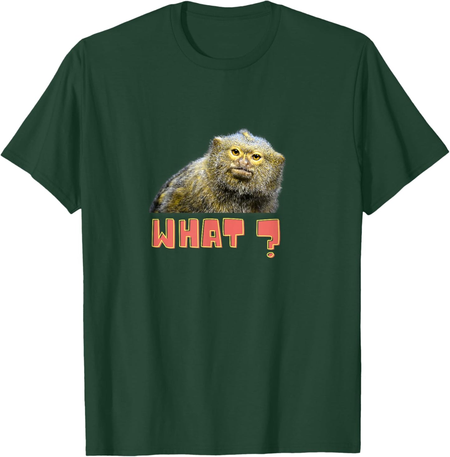 Dwarf Silk Monkey Men's Women's T-Shirt - T-Shirt | Forest