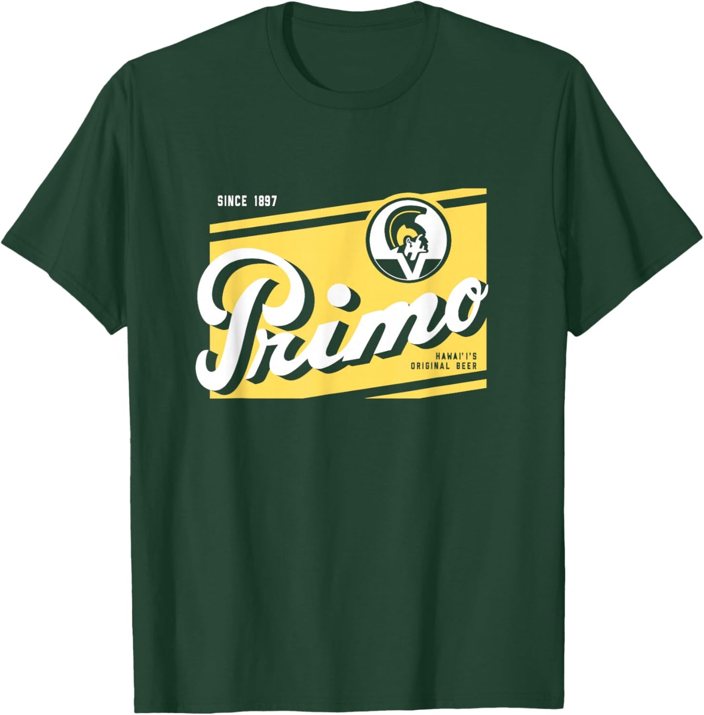 Primo Style - Pale Logo T-Shirt - T-Shirt | Forest
