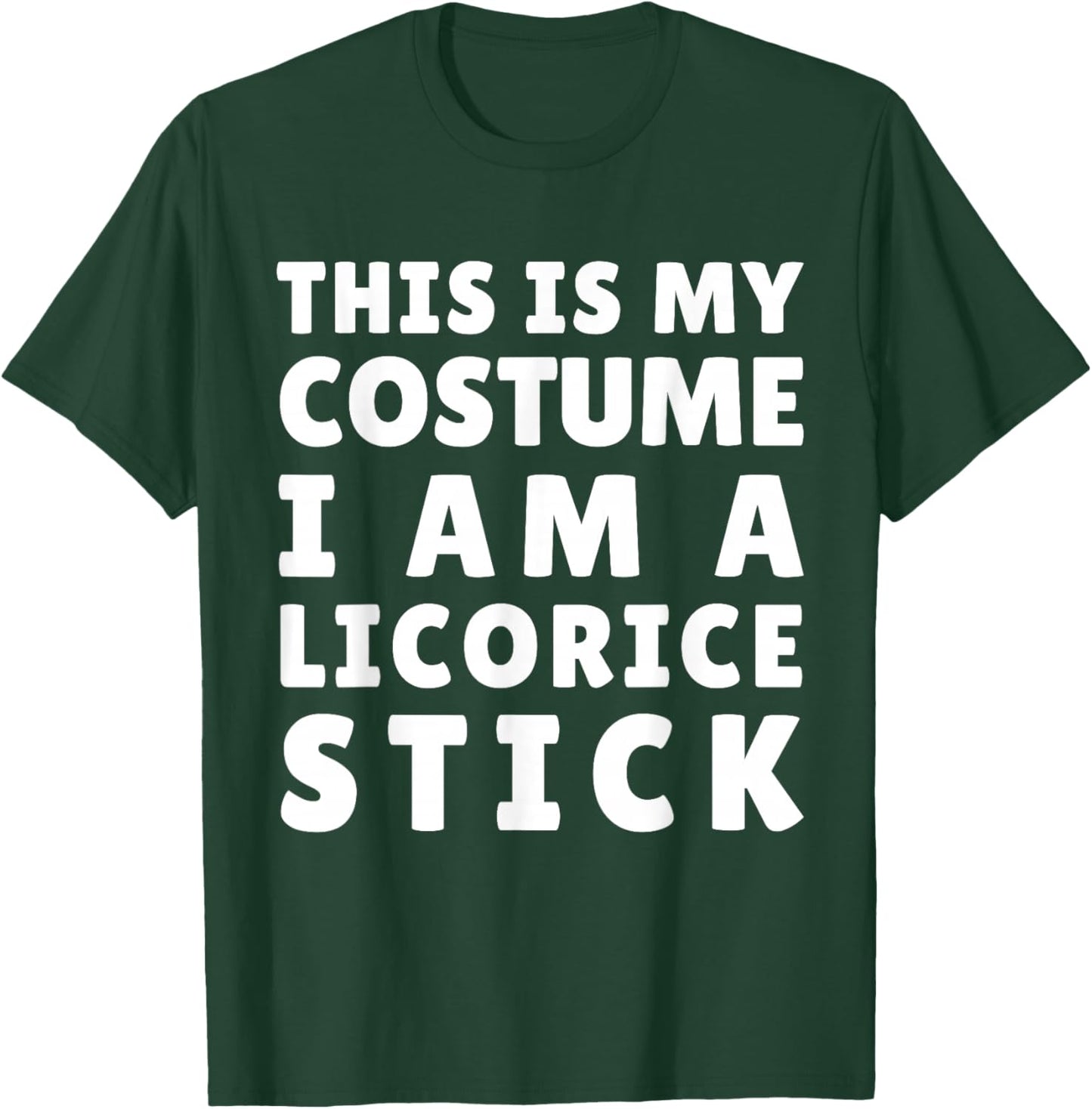 Funny Licorice Stick Costume Halloween Mardi Gras Carnival T-Shirt - T-Shirt | Forest