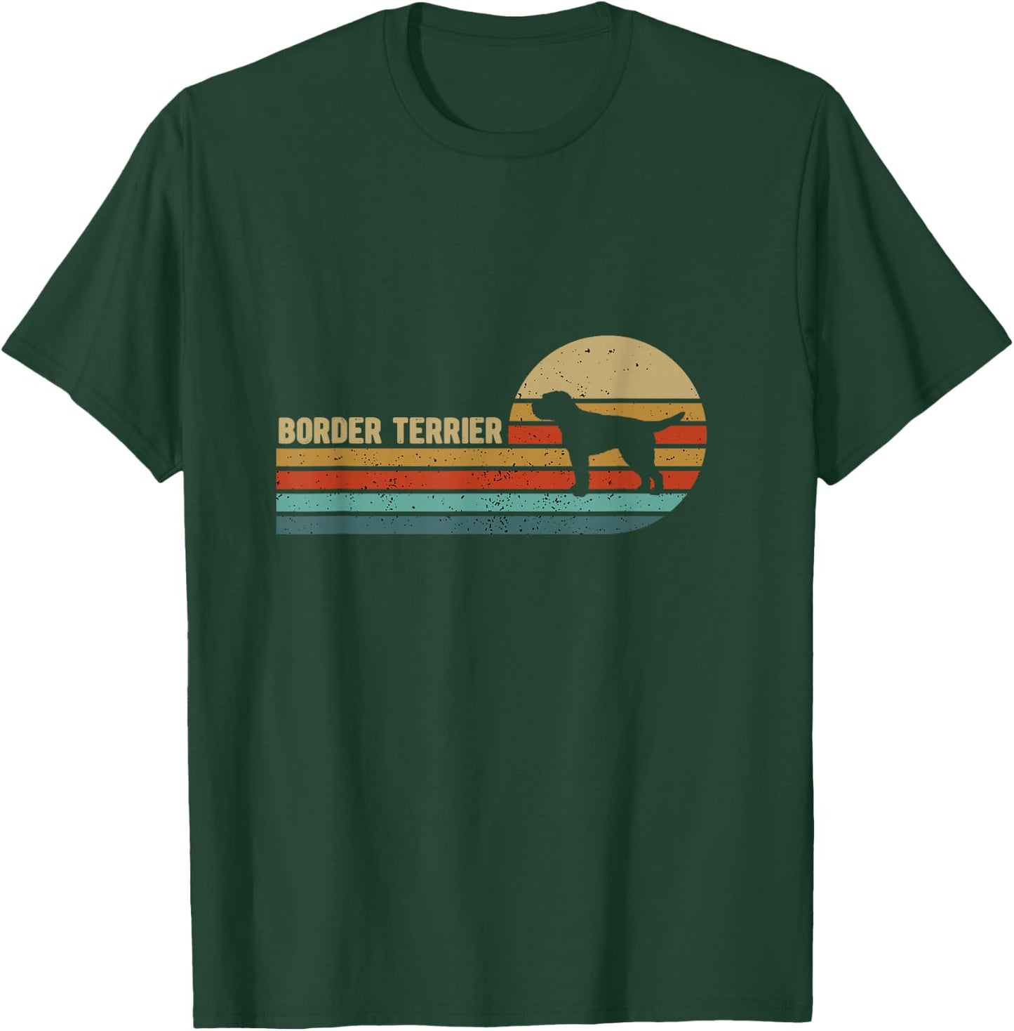Border Terrier Dog T-Shirt - T-Shirt | Forest