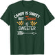 Candy Is Sweet But Jesus Is Sweeter Christian Halloween T-Shirt - T-Shirt | Forest