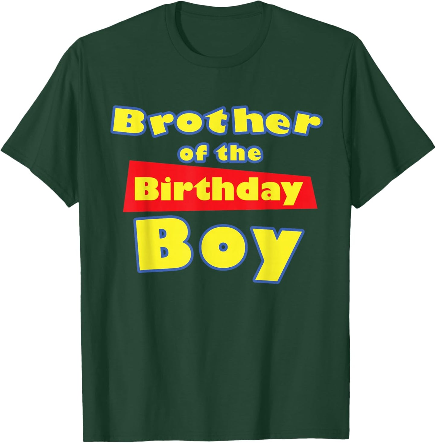 Birthday Story Brother of the Birthday Boy T-Shirt - T-Shirt | Forest