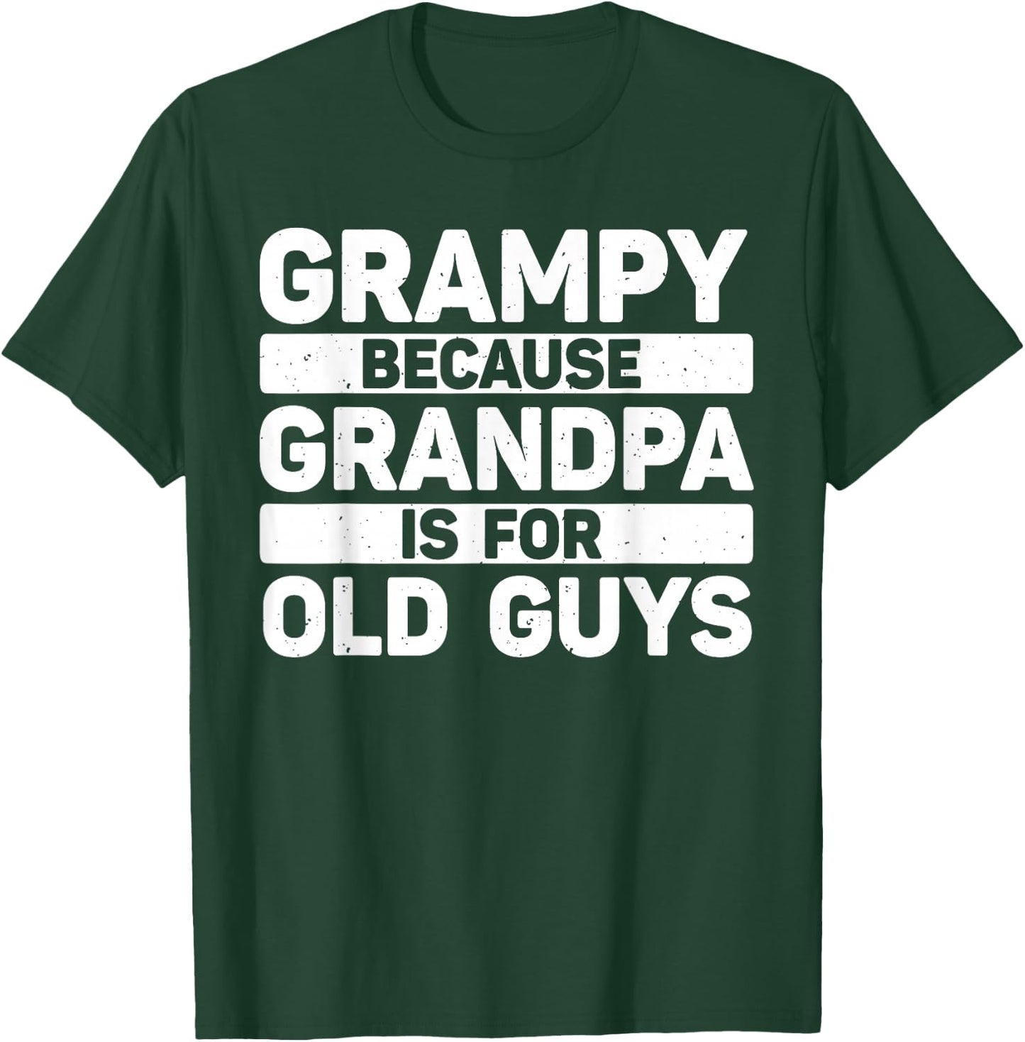 Grampy Design For Grandpa From Grandkids Father's Day Grampy T-Shirt - T-Shirt | Forest