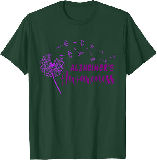 Wear Purple Alzheimer's Awareness Dementia T-Shirt - T-Shirt | Forest