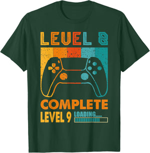 Level 8 Complete Level 9 Loading 8th Wedding Anniversary T-Shirt - T-Shirt | Forest