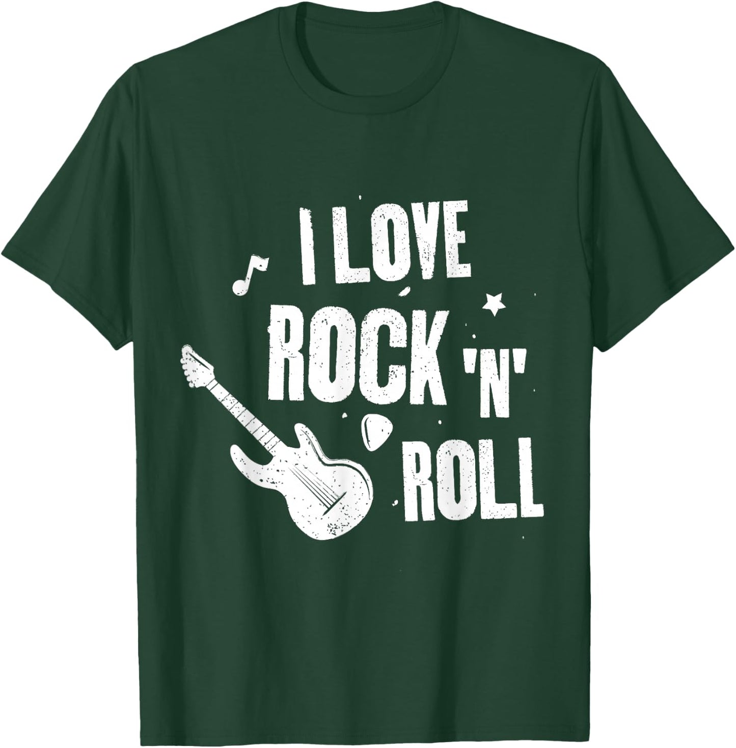 I Love Rock and roll T-Shirt - T-Shirt | Forest