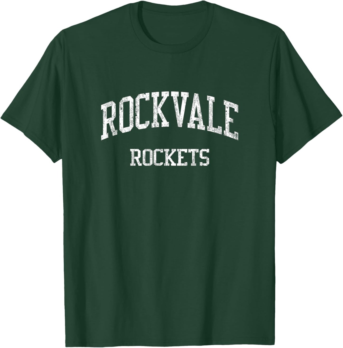 Rockvale High School HS Rockvale TN Vintage Sports T-Shirt - T-Shirt | Forest