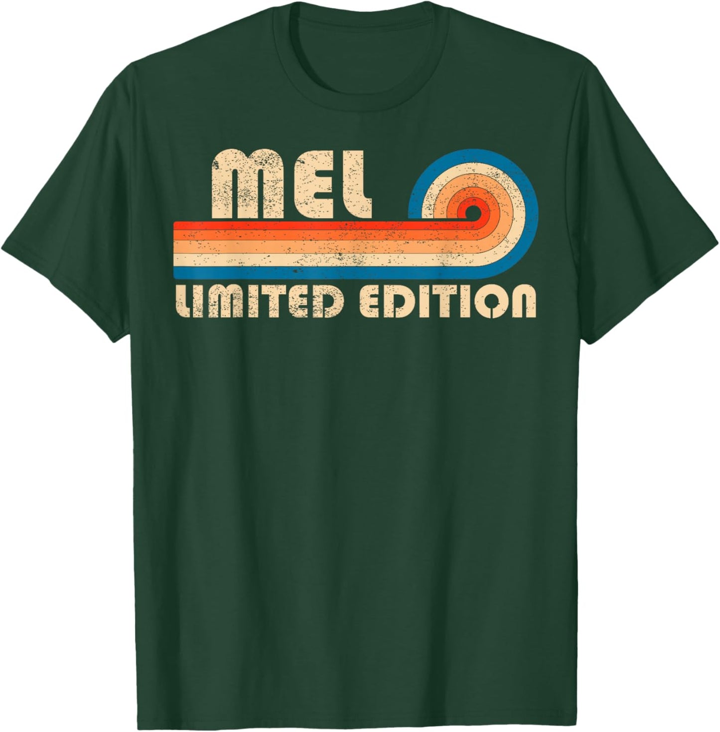 MEL Retro 70s 80s Sunset Stripe T-Shirt - T-Shirt | Forest