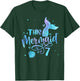 This Mermaid Is 7 Years Old 7th Birthday Mermaid Girl T-Shirt - T-Shirt | Forest