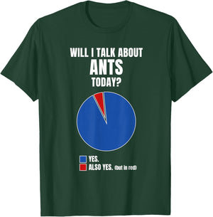 Funny ANT Clothes Diagram Quote Outfit Gift Ant T-Shirt - T-Shirt | Forest