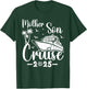 Mother Son Cruise 2025 Family Mom Son Matching Vacation Trip T-Shirt - T-Shirt | Forest