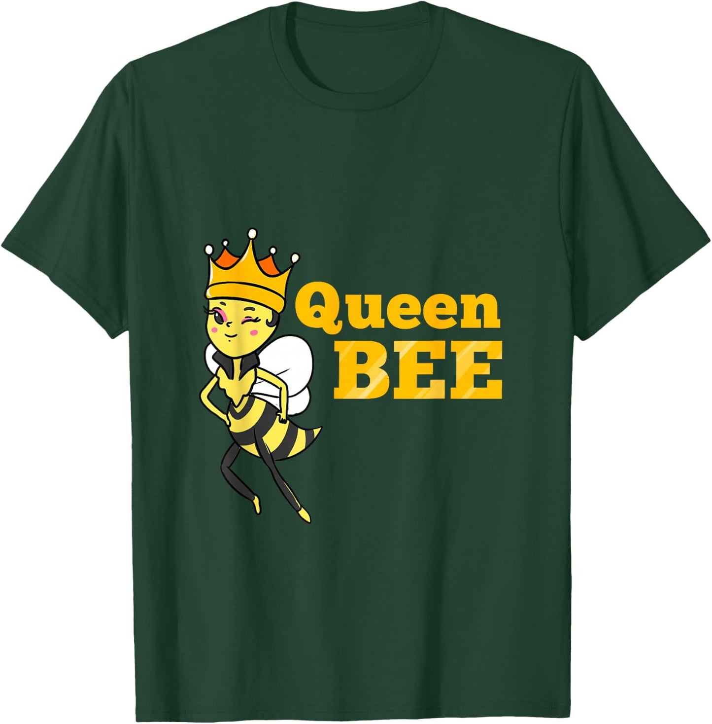 Queen Bee Beekeeping Gift T-Shirt - T-Shirt | Forest
