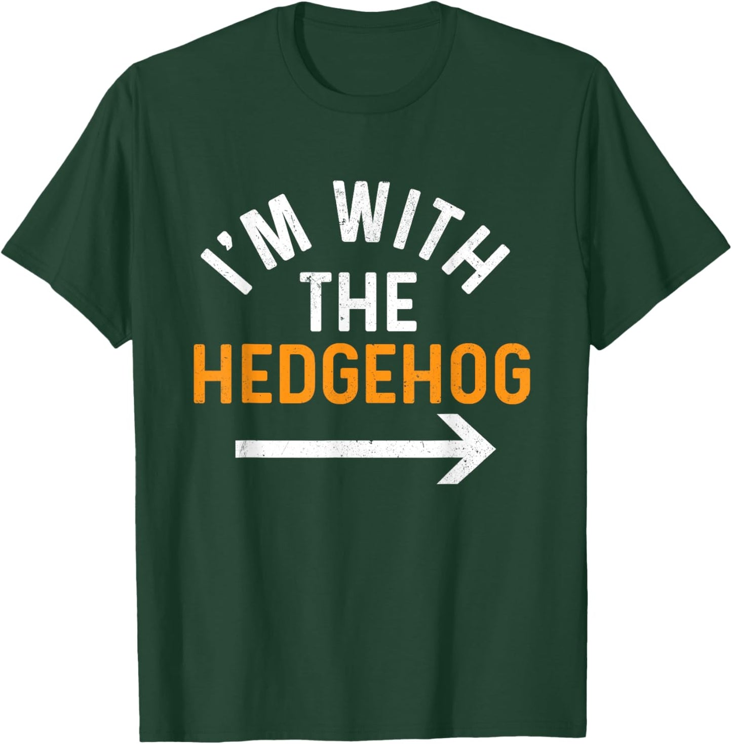 I'm With The Hedgehog - Porcupine Lover Animal Whisperer T-Shirt - T-Shirt | Forest