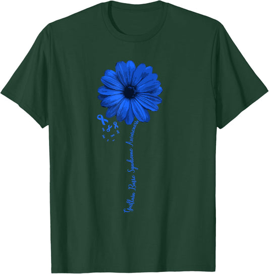 Guillain Barre Syndrome Awareness Survivor Pretty T-Shirt - T-Shirt | Forest