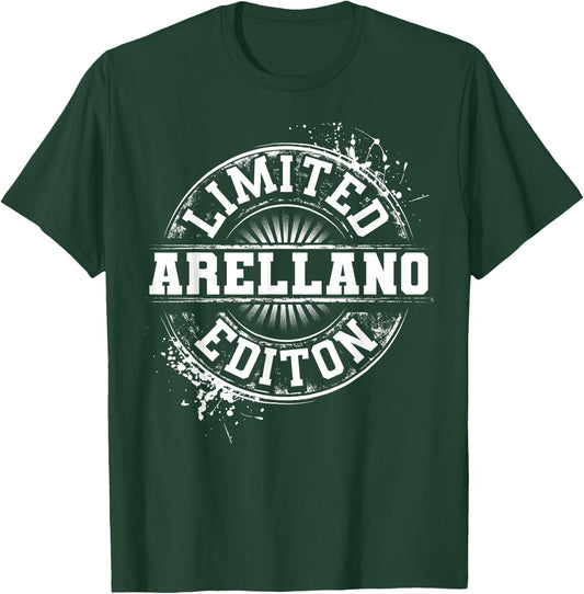 ARELLANO Funny Surname Family Tree Birthday Reunion Gift T-Shirt - T-Shirt | Forest