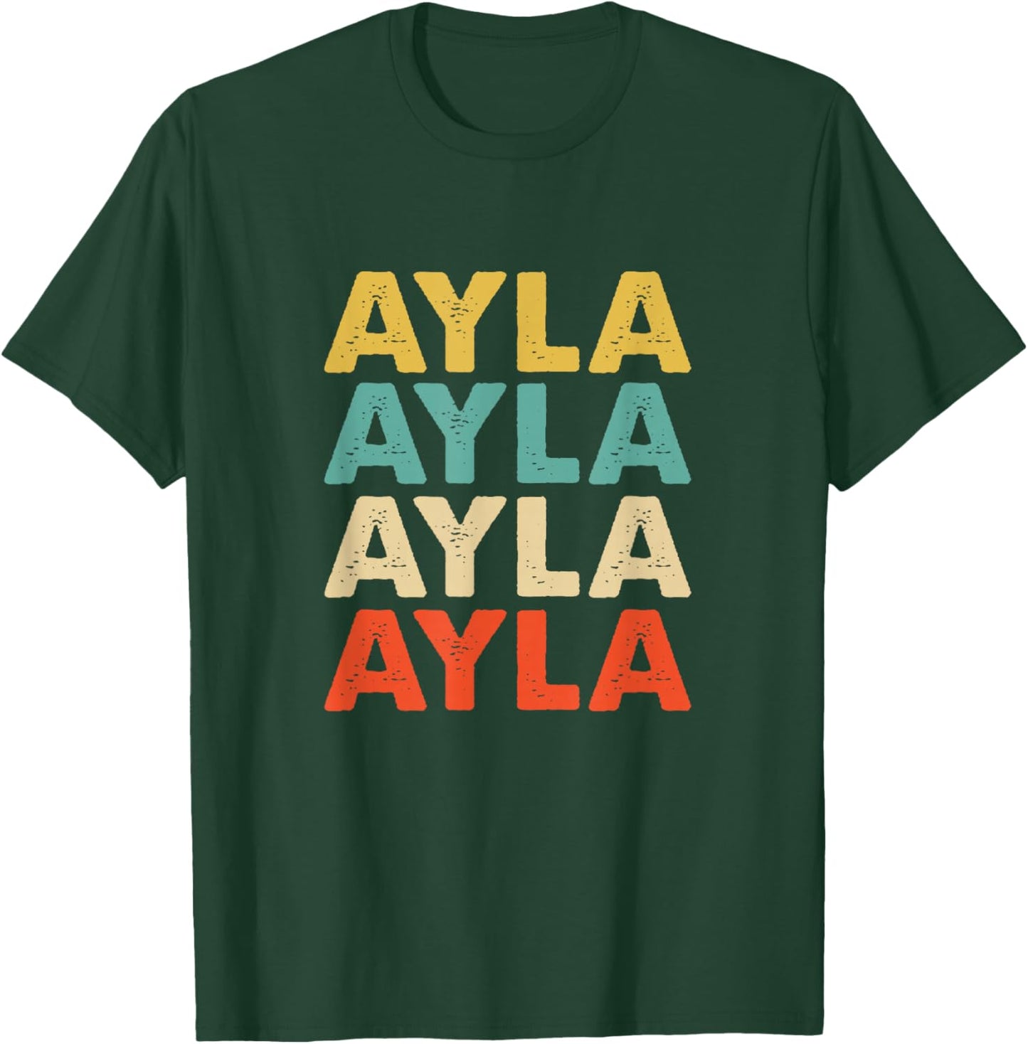 Ayla Name T-Shirt - T-Shirt | Forest